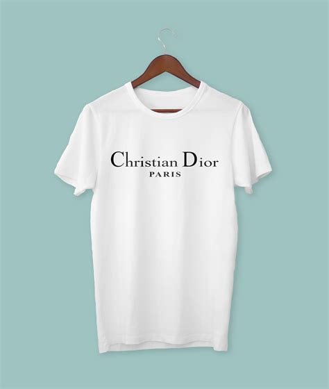 dior t shirt mens white|christian dior men's t shirt.